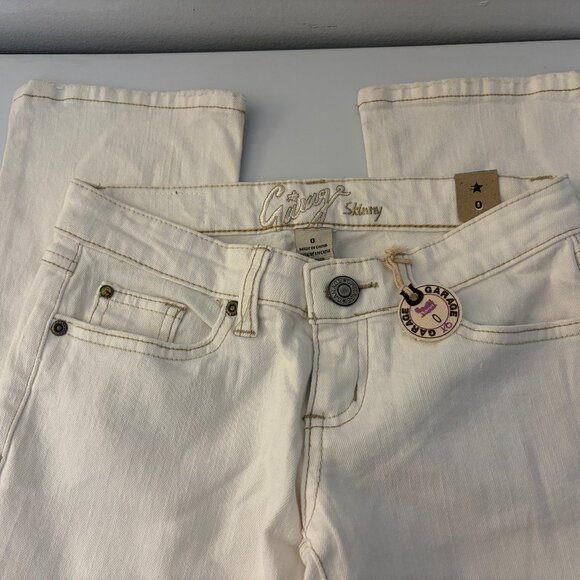 Garage white skinny jeans - size 0 - Picture 5 of 10